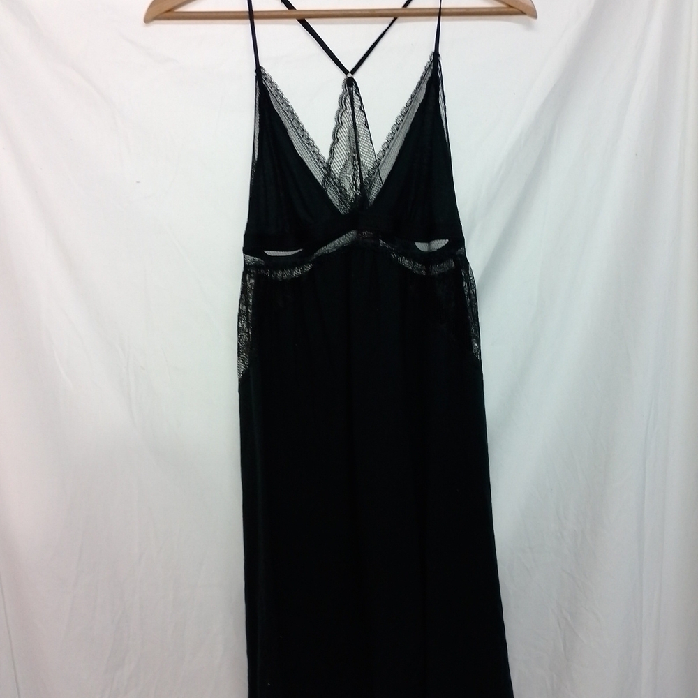 Victoria's Secret Elegant Black Lace Sexy Nightie